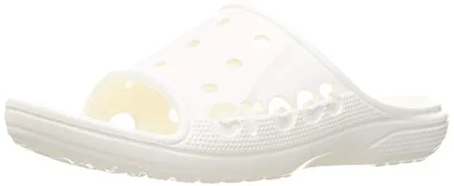 crocs Unisex Adult Baya Slide White Slipper-8 Men/ 9 UK Women (M9W11) (12000)