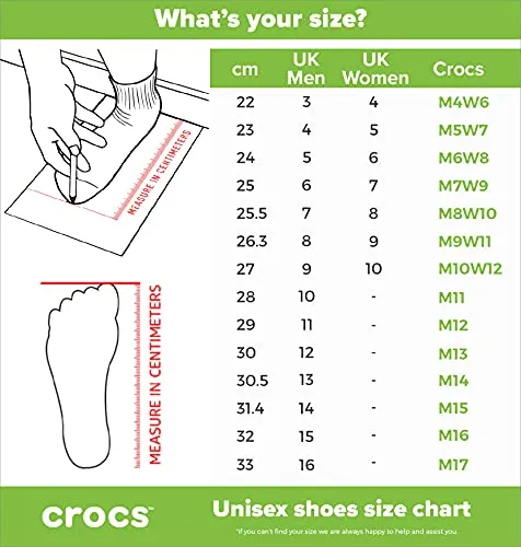 crocs Unisex Adult Bayaband Slide Charcoal/Volt Green Slipper-5 Men/ 6 UK Women (M6W8) (205392)