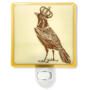 Crow With Crown Night Light