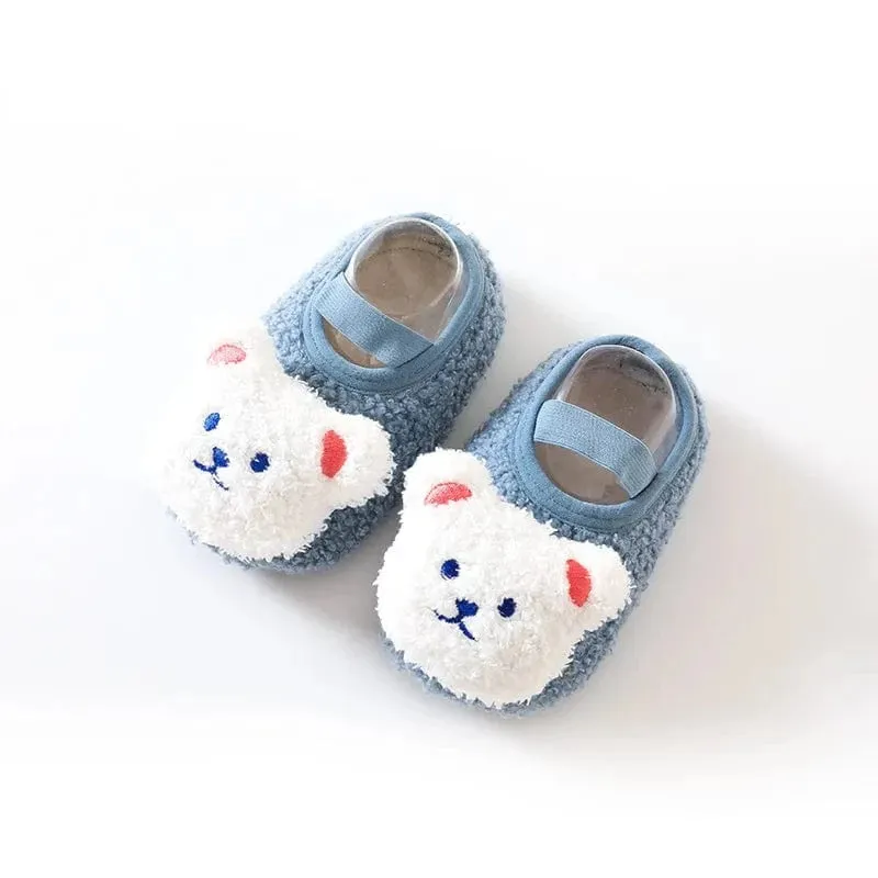 CUDDLEPAWS – Cozy Bear Slippers for Kids