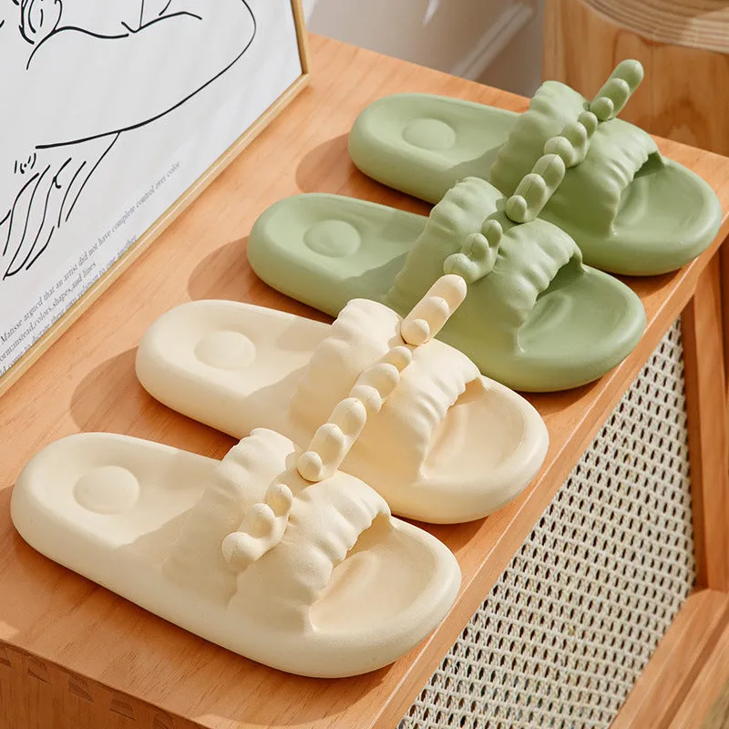 Cute Deer Horn Slippers