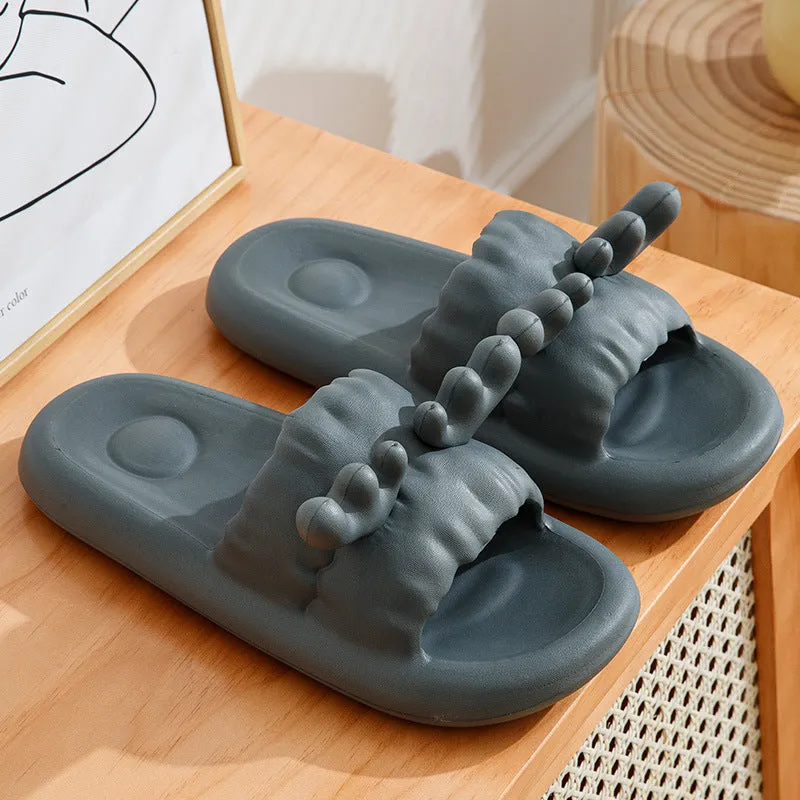 Cute Deer Horn Slippers
