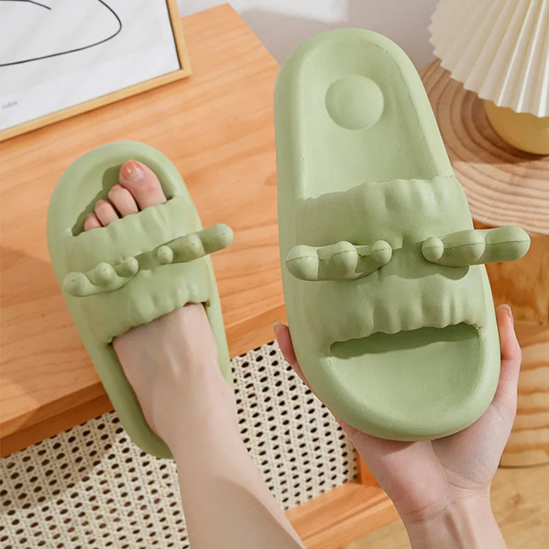 Cute Deer Horn Slippers
