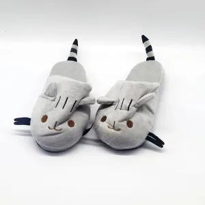 Cute Winter Fur Animal Slippers