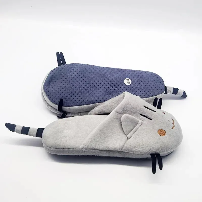 Cute Winter Fur Animal Slippers