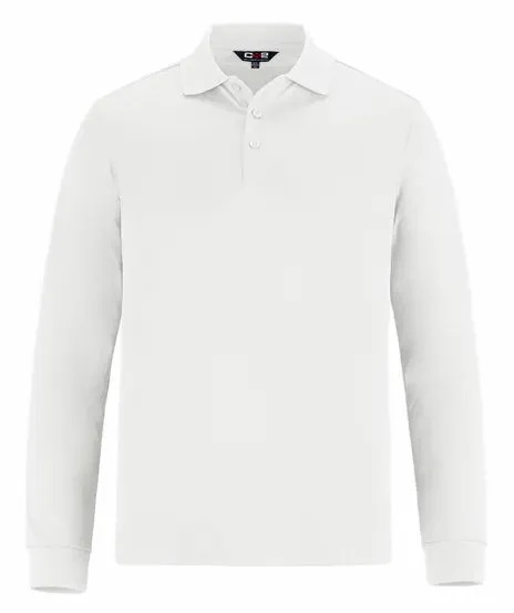 CX2 Birdie - Men's Long Sleeve Pique Mesh Polo Shirt, Style S05737