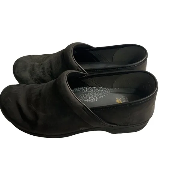Dansko Professional Leather Clog black leather men's size 11.5 career nurse