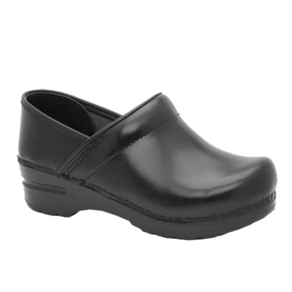 Dansko Professional Leather Clog black leather men's size 11.5 career nurse