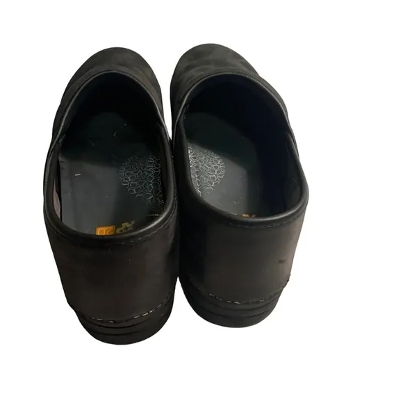 Dansko Professional Leather Clog black leather men's size 11.5 career nurse