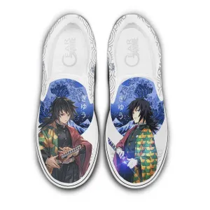 Demon Slayer Shoes Giyuu Slip-On Shoes NTT090