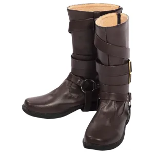 DMC5 Dante Cosplay Brown Shoes Boots