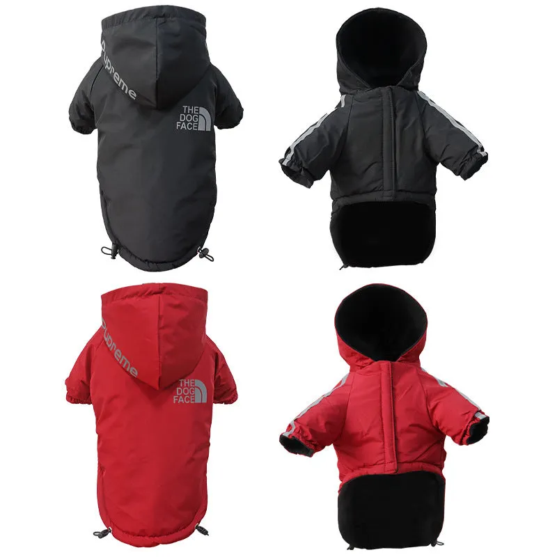 Dog Face Wind Breaker Fleece