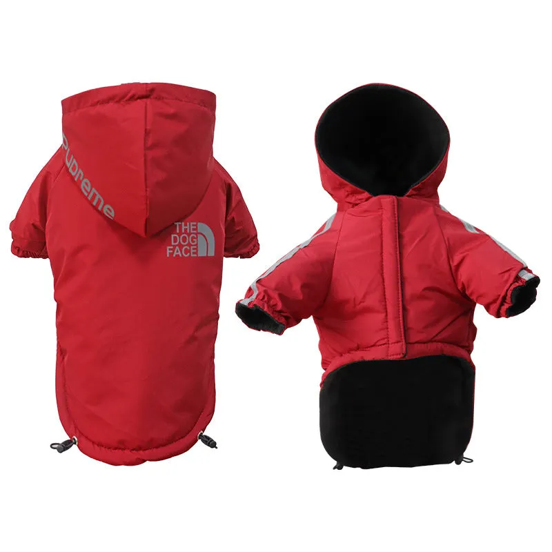 Dog Face Wind Breaker Fleece