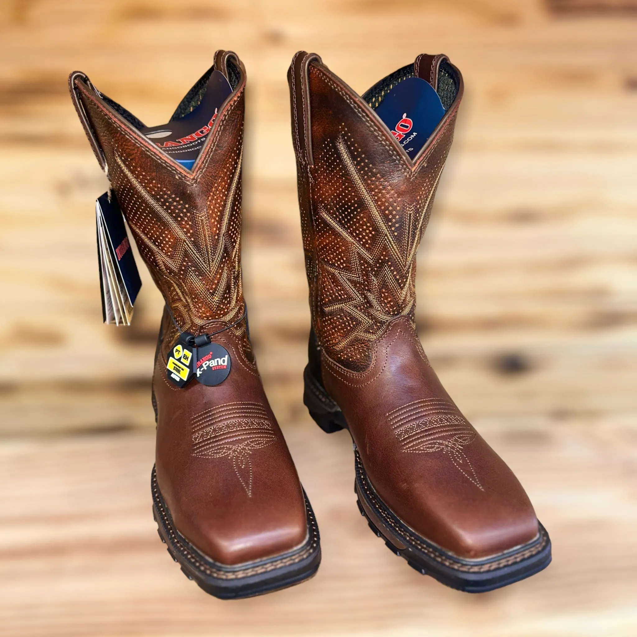 DURANGO® MAVERICK XP™ STEEL & SOFT TOE VENTILATED PULL-ON WORK BOOT