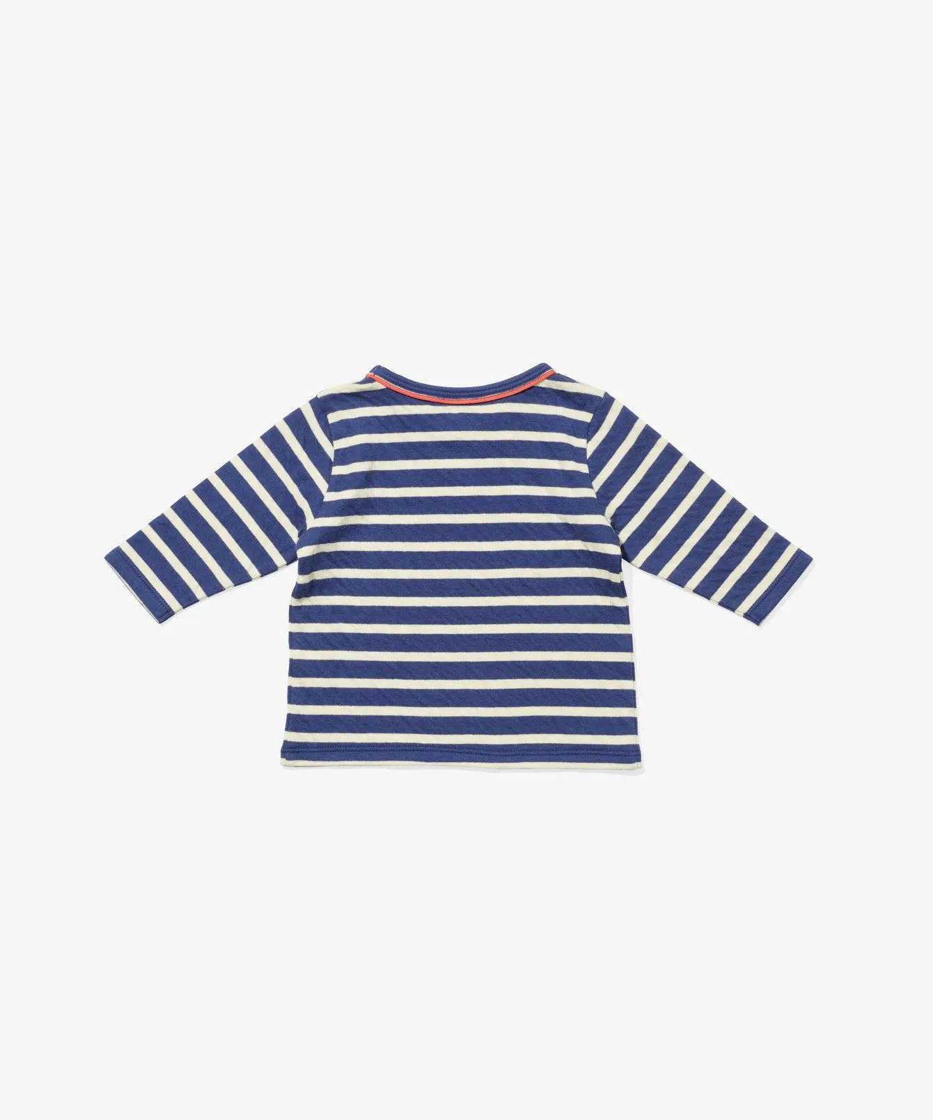 Edward Baby T-Shirt, Marine Stripe