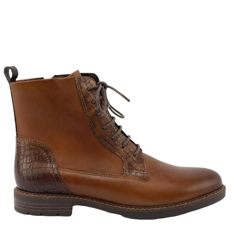 EILDON - COGNAC COMBO LEATHER