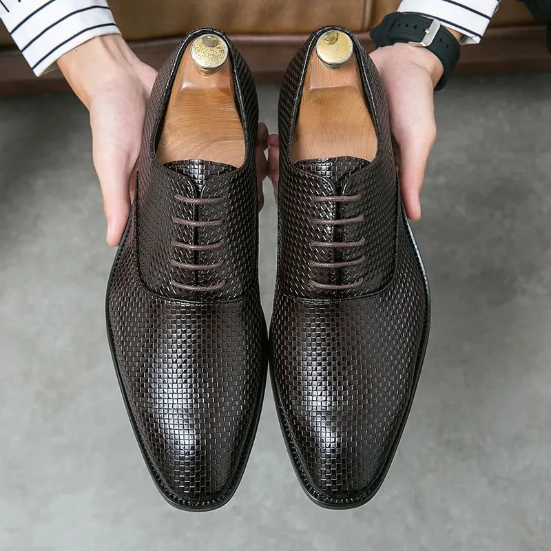 EliteElegance Herren Lederschuhe von LuxeMode
