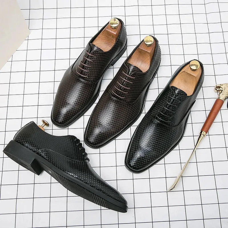 EliteElegance Herren Lederschuhe von LuxeMode