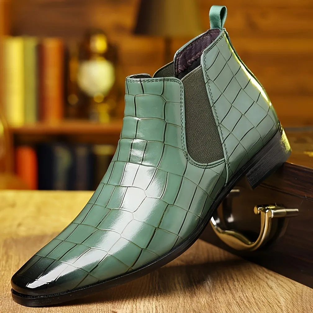 Elmar | Refined Charm Square-Toe Chelsea Boots