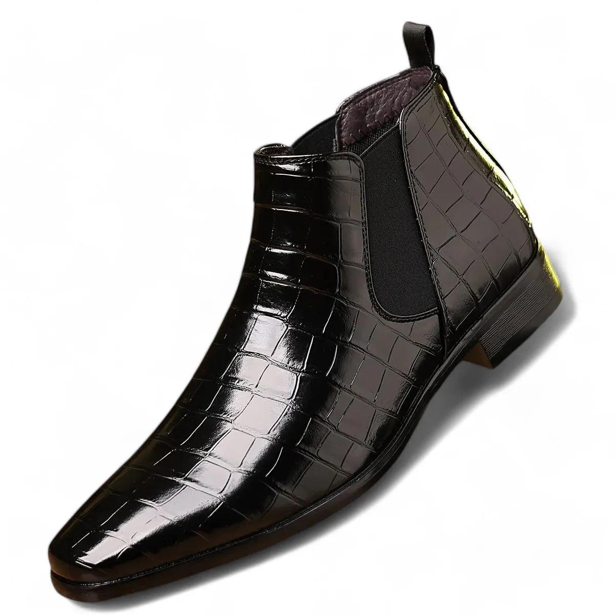 Elmar | Refined Charm Square-Toe Chelsea Boots