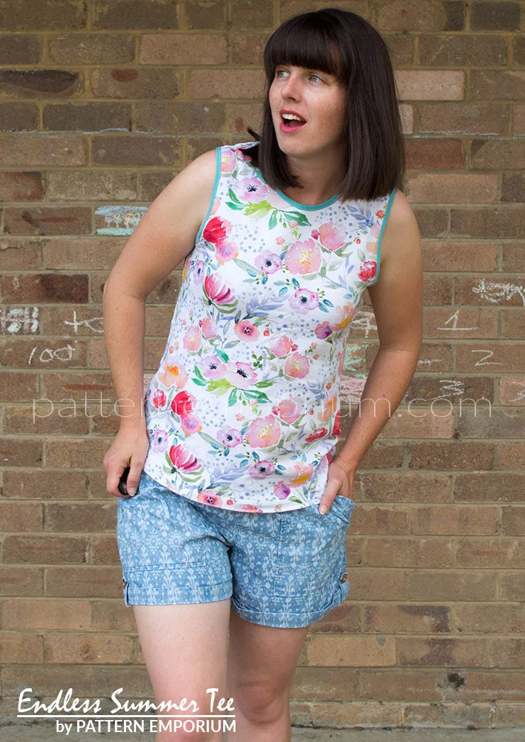 Endless Summer Tee | T-shirt & Tank Sewing Pattern