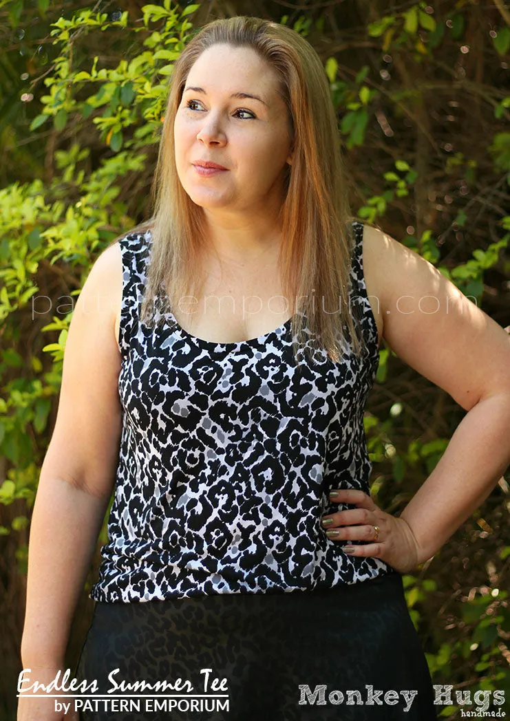 Endless Summer Tee | T-shirt & Tank Sewing Pattern