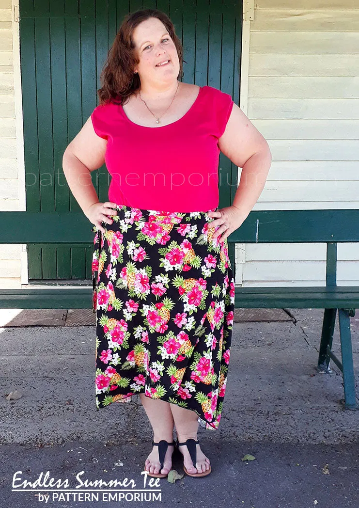 Endless Summer Tee | T-shirt & Tank Sewing Pattern