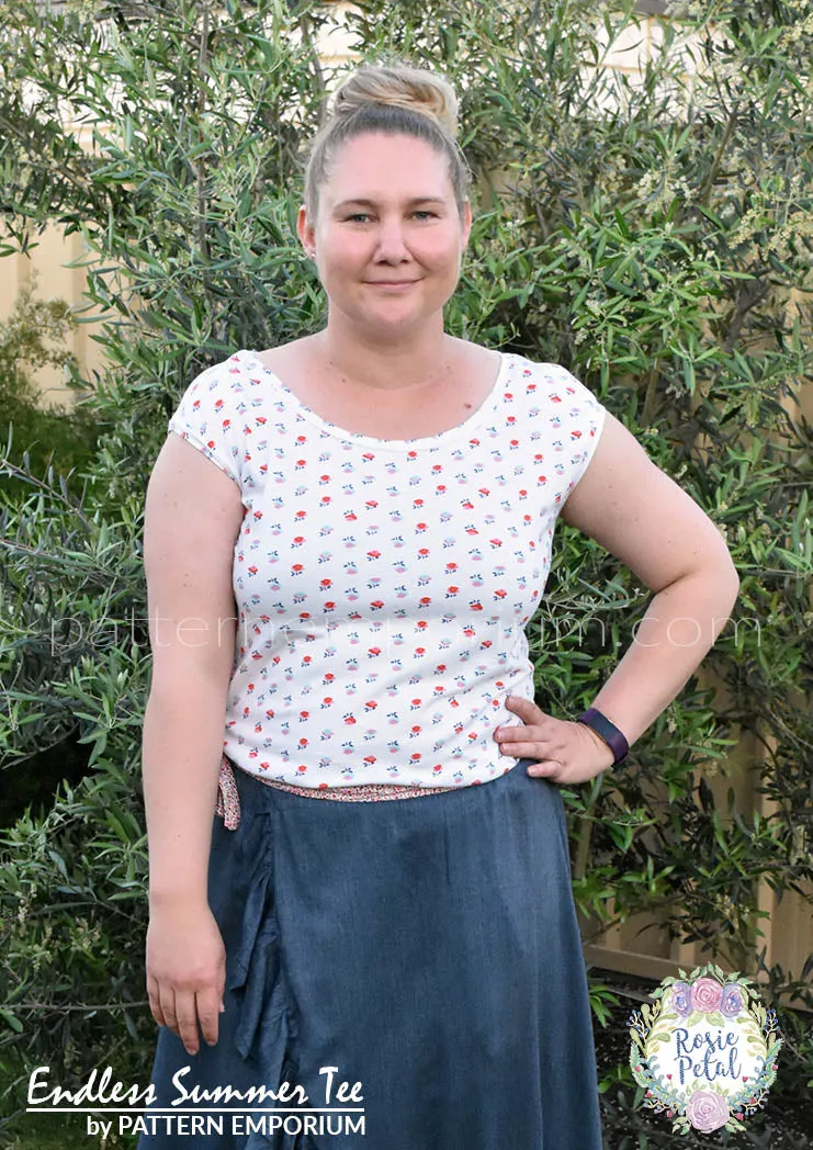 Endless Summer Tee | T-shirt & Tank Sewing Pattern
