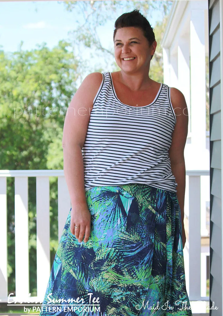 Endless Summer Tee | T-shirt & Tank Sewing Pattern