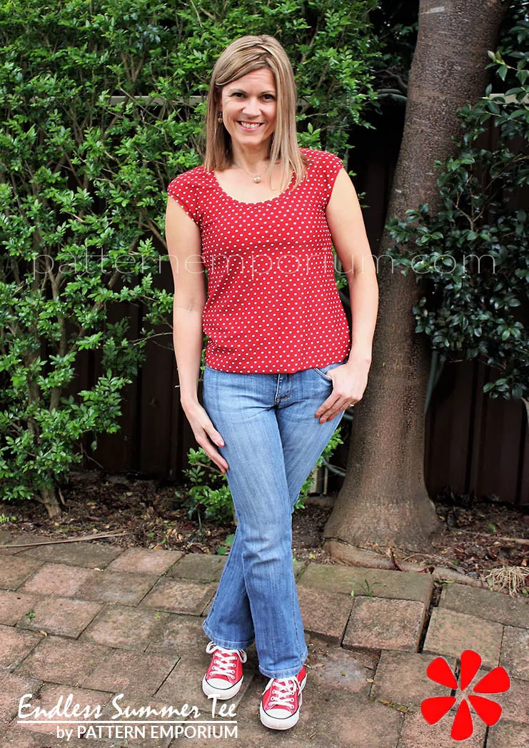 Endless Summer Tee | T-shirt & Tank Sewing Pattern