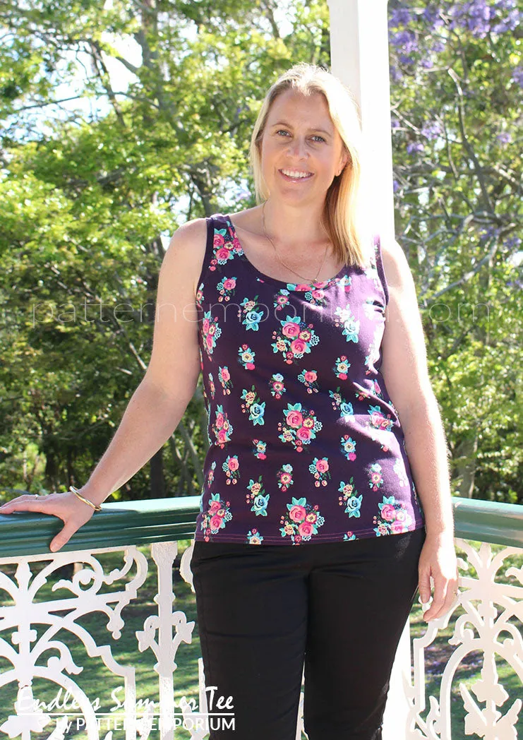 Endless Summer Tee | T-shirt & Tank Sewing Pattern