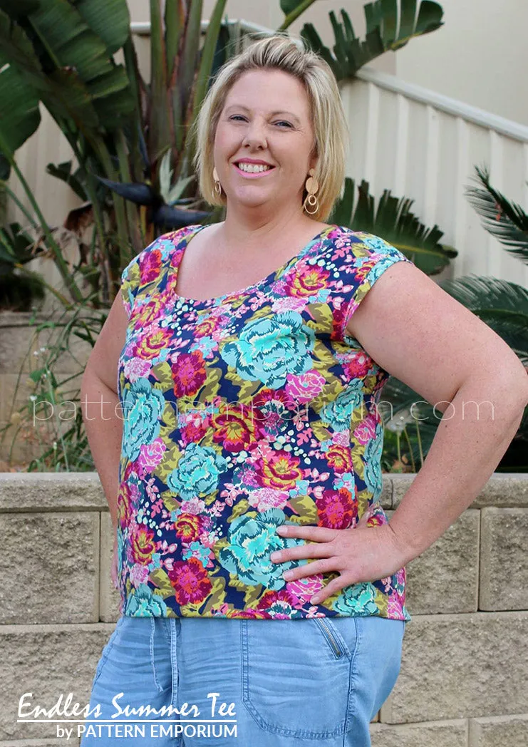 Endless Summer Tee | T-shirt & Tank Sewing Pattern