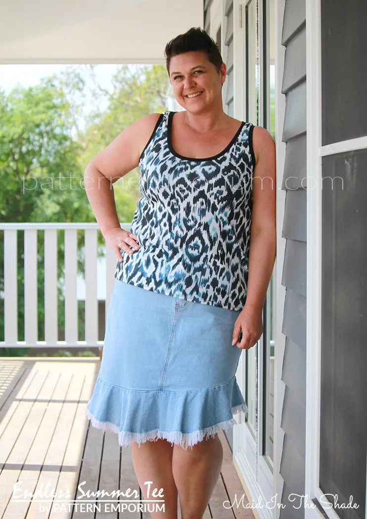 Endless Summer Tee | T-shirt & Tank Sewing Pattern