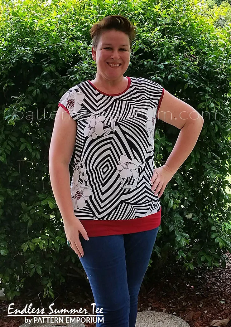Endless Summer Tee | T-shirt & Tank Sewing Pattern