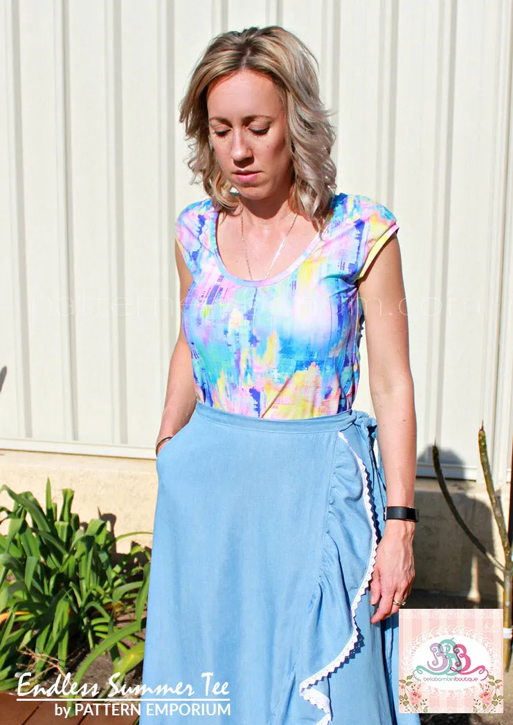 Endless Summer Tee | T-shirt & Tank Sewing Pattern