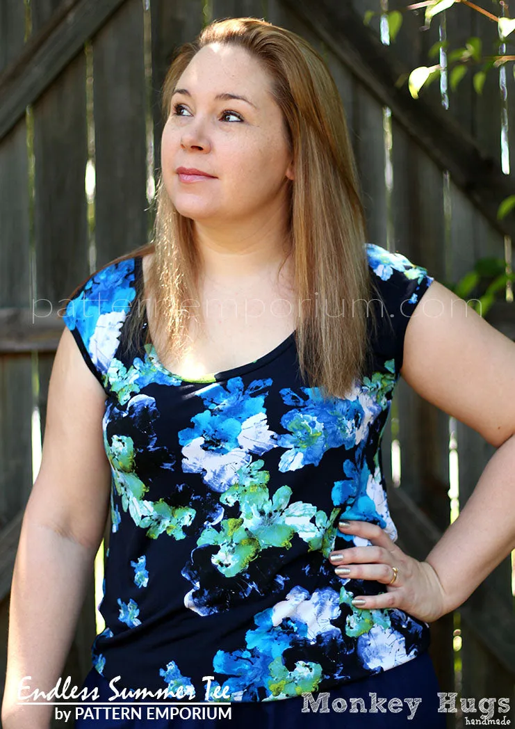 Endless Summer Tee | T-shirt & Tank Sewing Pattern
