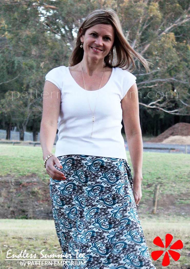 Endless Summer Tee | T-shirt & Tank Sewing Pattern