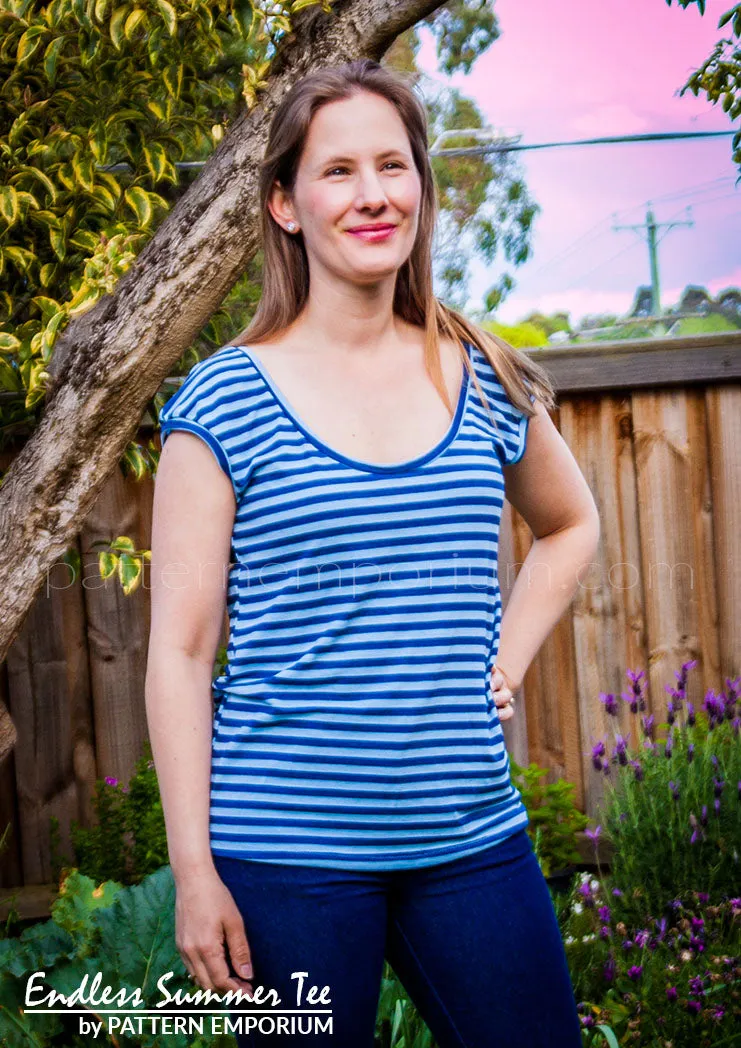 Endless Summer Tee | T-shirt & Tank Sewing Pattern