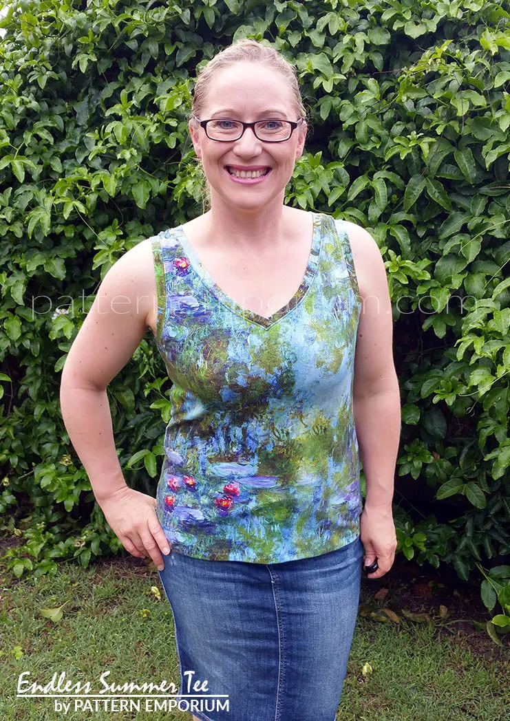 Endless Summer Tee | T-shirt & Tank Sewing Pattern