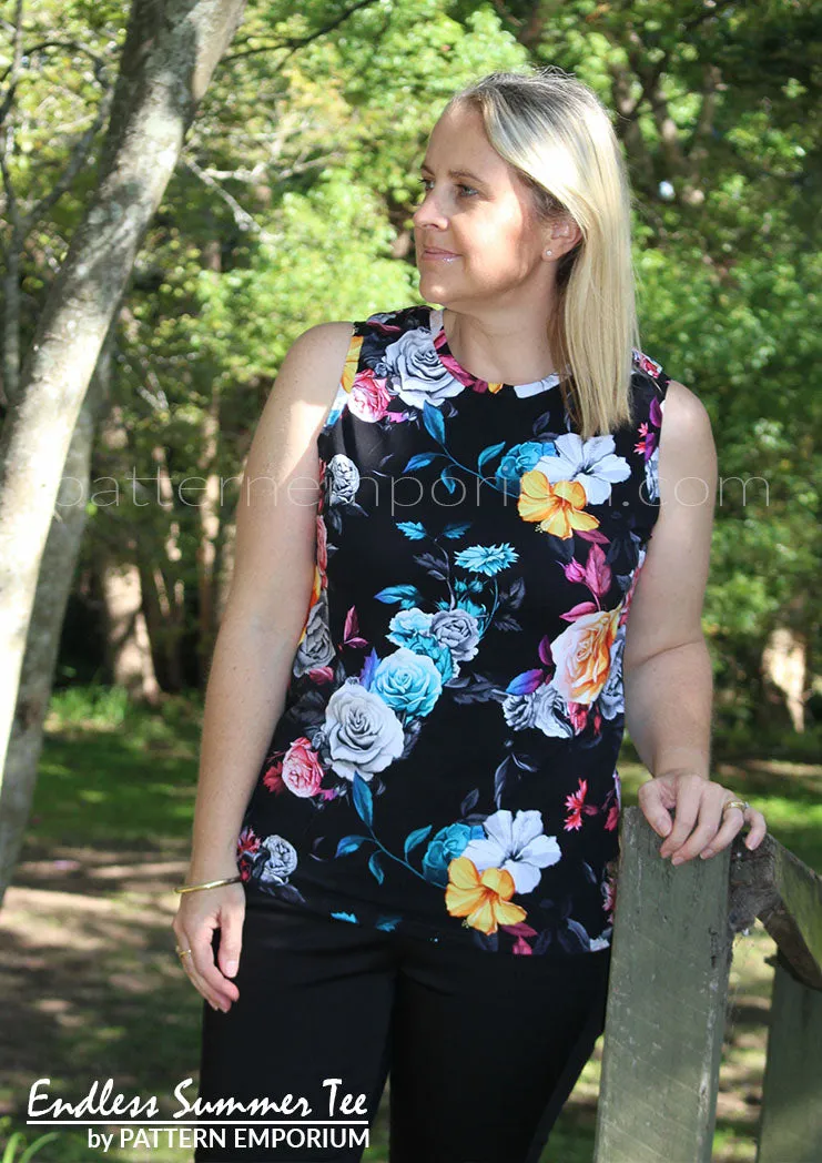 Endless Summer Tee | T-shirt & Tank Sewing Pattern