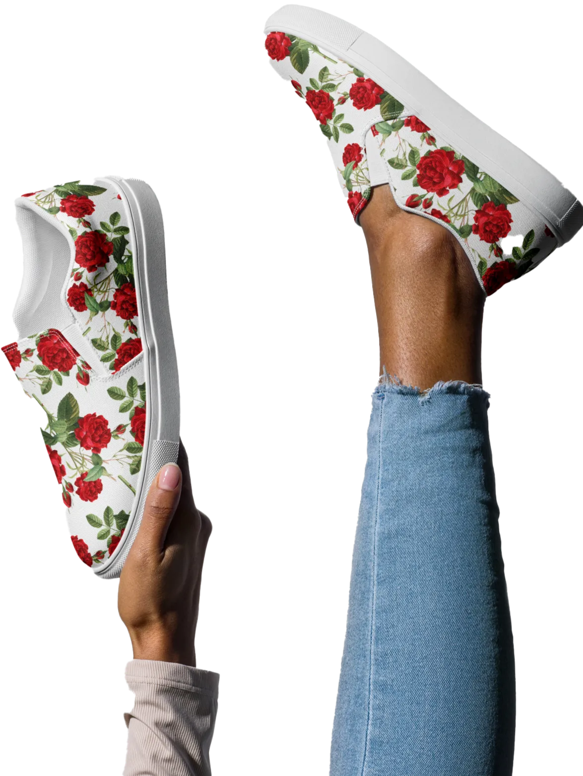 Everything Roses Slip-On