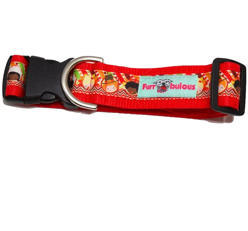 Fall - Autumn Dog Collars - 1.5"
