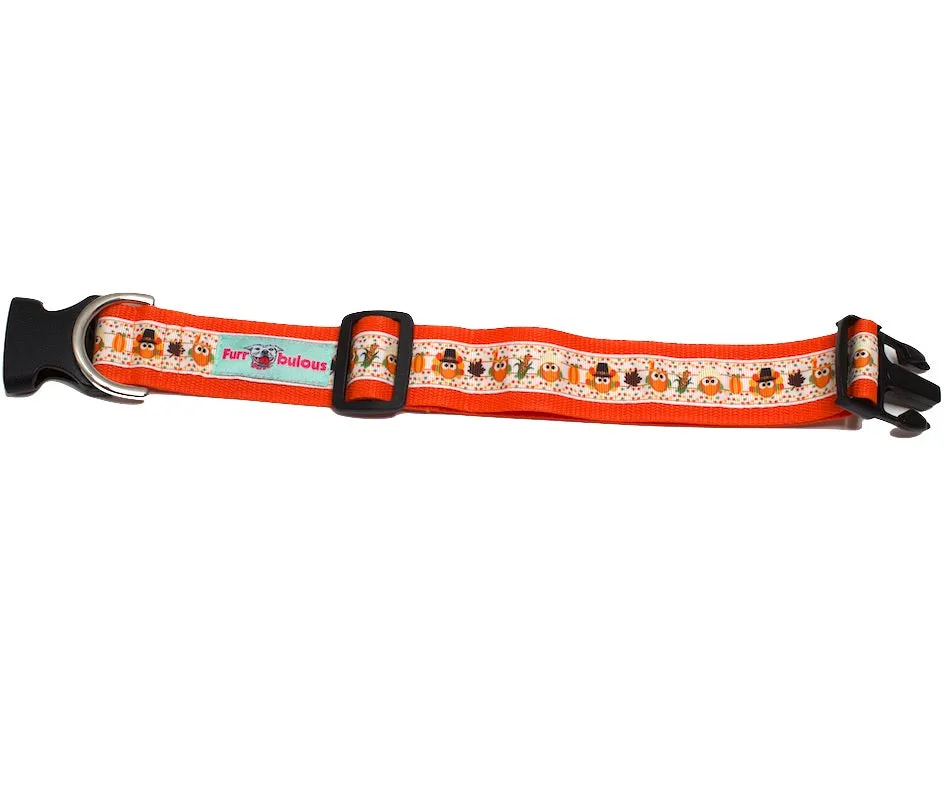 Fall - Autumn Dog Collars - 1.5"