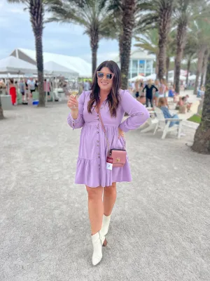 Fall Back Lilac Dress
