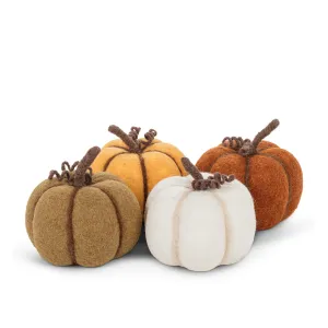Fall Felt Medium Pumpkin