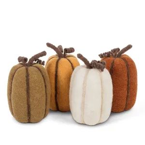 Fall Felt Tall Pumpkin