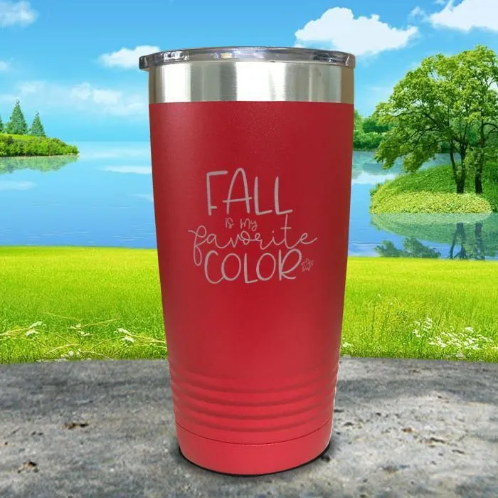 Fall Is My Favorite Color Engraved Tumbler