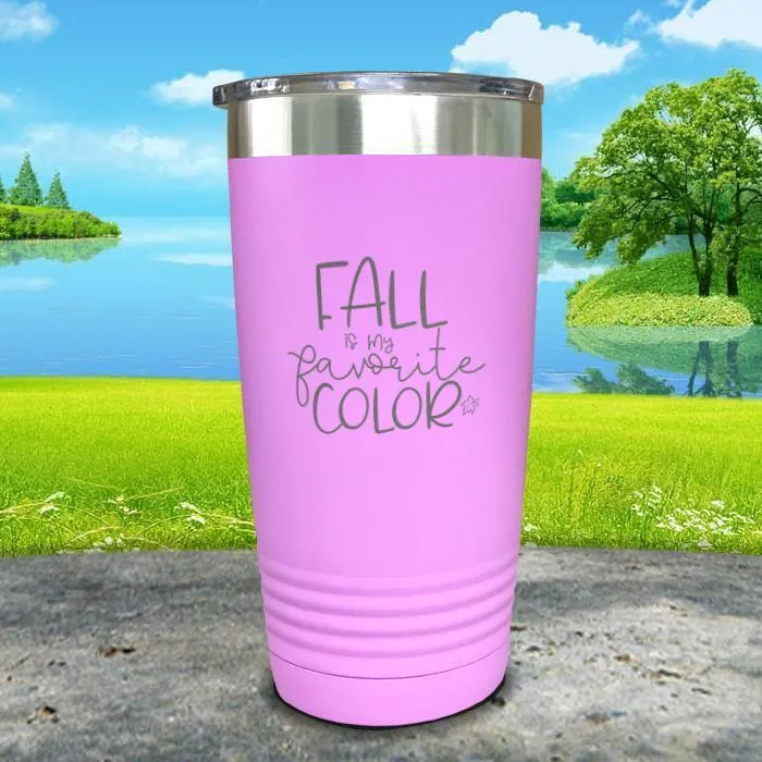 Fall Is My Favorite Color Engraved Tumbler