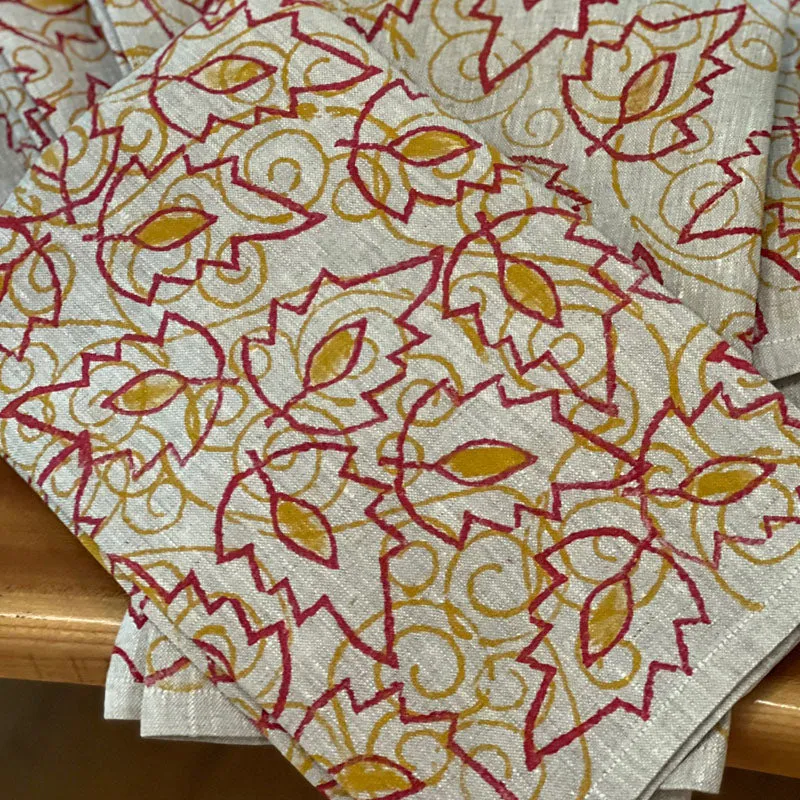 Falling - October Tea Towel