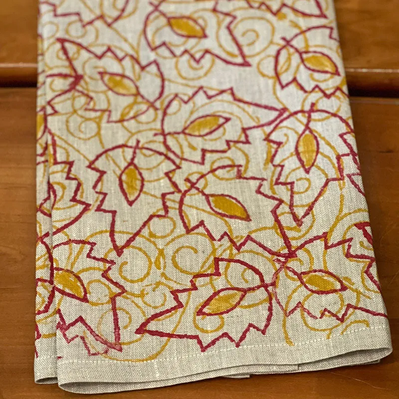 Falling - October Tea Towel